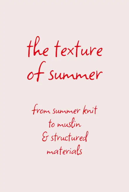 Summer must-haves